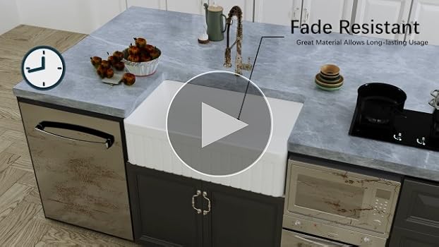 National ホーム火鉢 National ホーム火鉢 DeerValley Double Bowl Farmhouse Sink